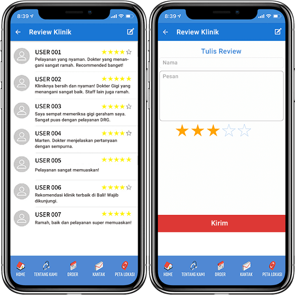 Review dari pengguna